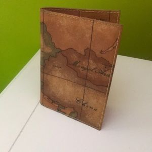 ALVIERO MARTINI leather passport case